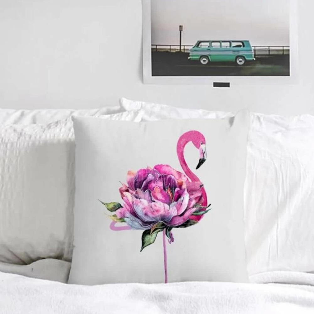 Flamingo Pillow Cover